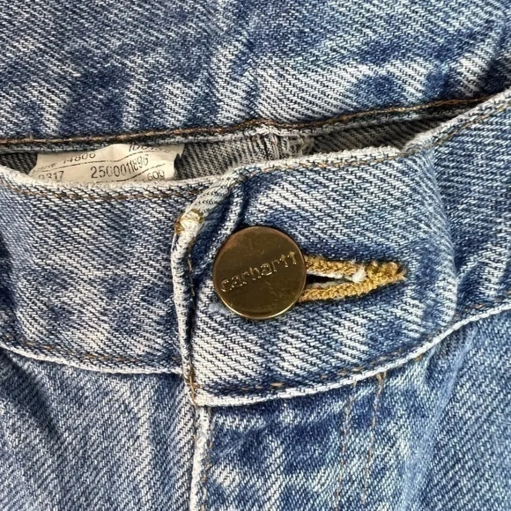 Carhartt mens size 38x32 relaxed fit blue jean - Picture 8 of 10